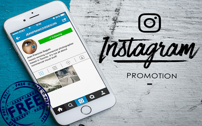 Promotion account in Instagram