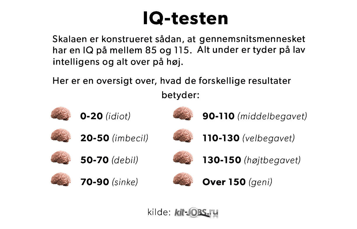 Den mest populære gratis IQ-testen
